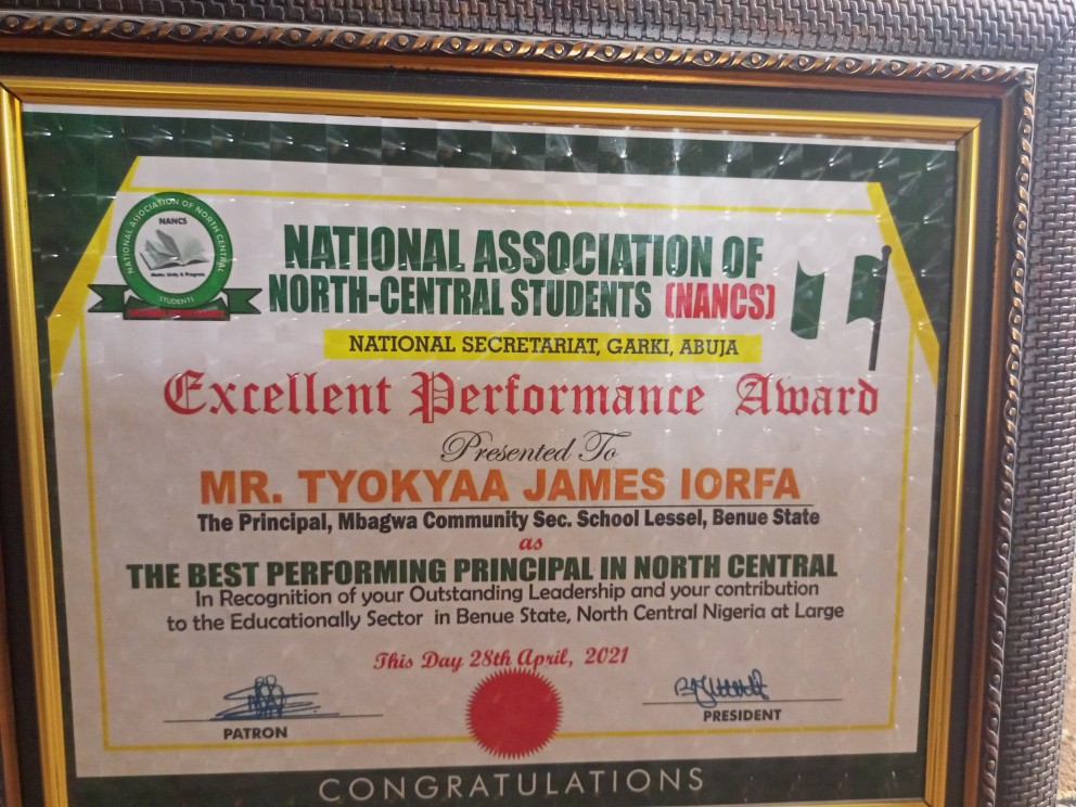 Award of Excellence